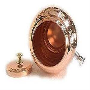 SAKA COPPER MATKA  MADE UP OF 100% COPPER COMPLETELY NON-TOXIC  12 LTR 