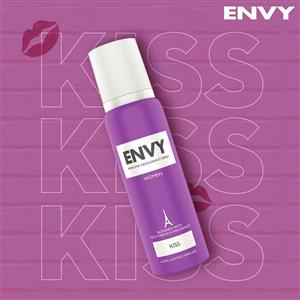 ENVY Kiss Deodorant Long Lasting Deo Perfume Spray For Women 120ml 
