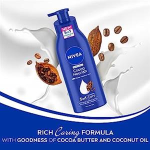 NIVEA Cocoa Nourish oil in Lotion  (400 ml)
